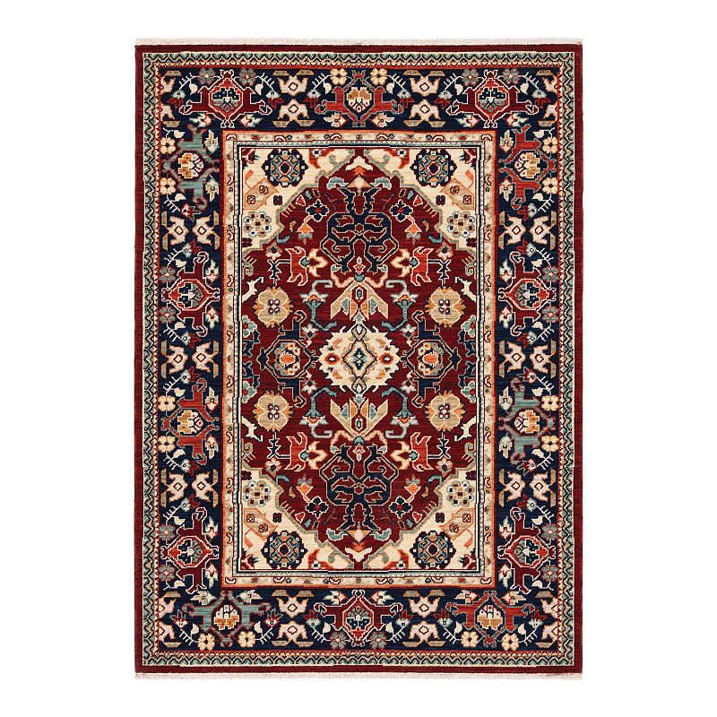 StyleHaven Linwood Traditional Ornate Fringed Area Rug