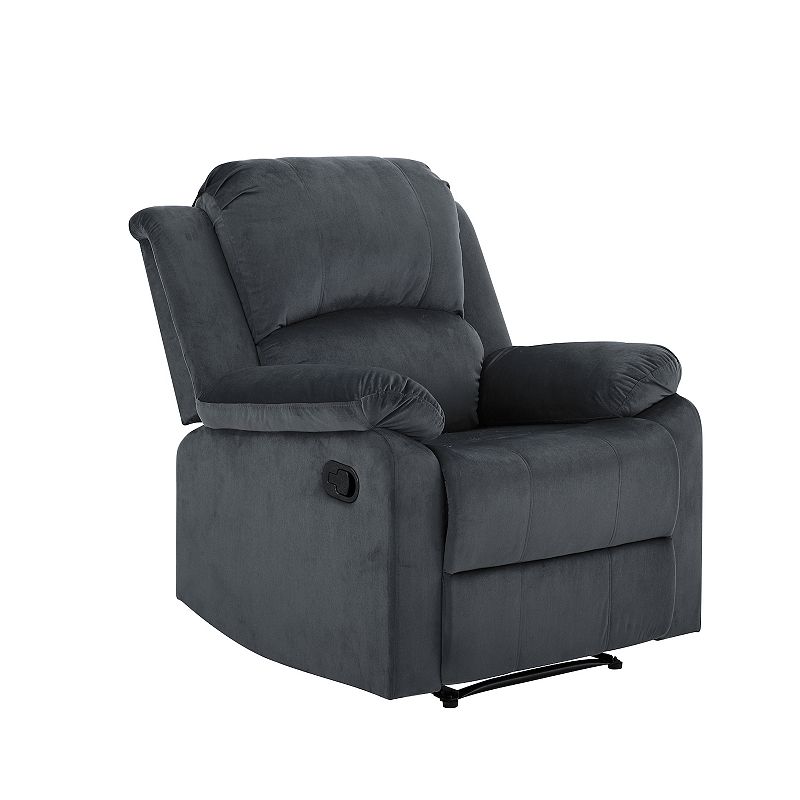 Relax-a-Lounger Dayton Plush Recliner Arm Chair