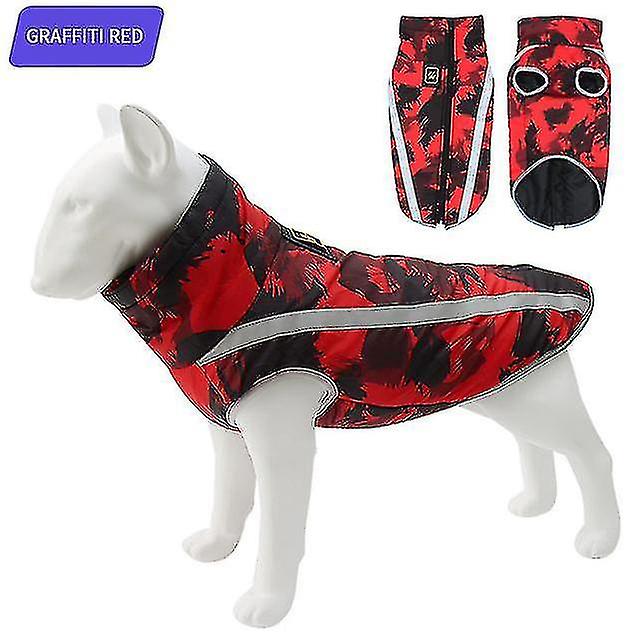 Naiwang New Pet Clothes And Padded Warm Dog Coat Big Dog Pet Ass Pet Clothing