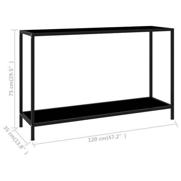 Console Table Transparent 47.2