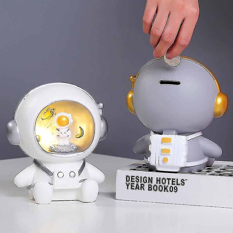 Astronaut Night Light Creative Birthday Gift Piggy Bank For Kid Boys