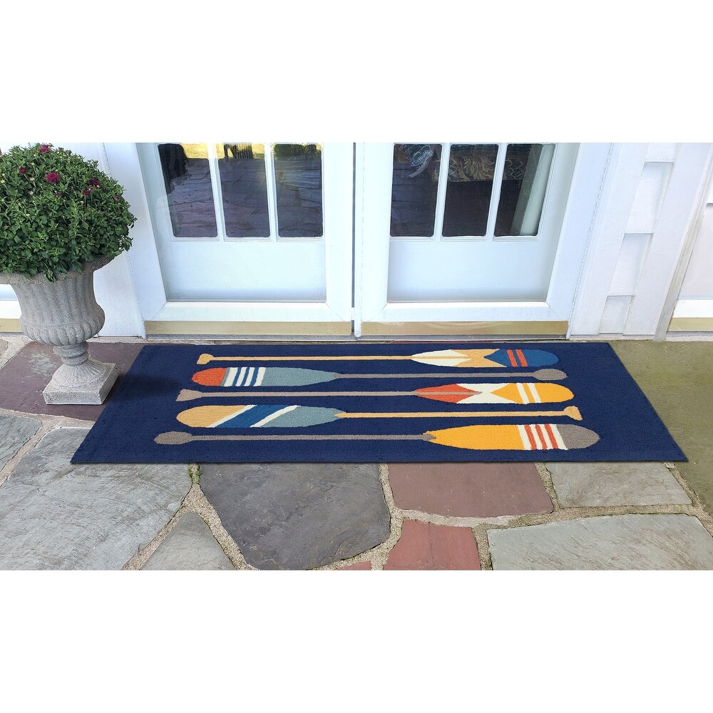 Liora Manne Frontporch Paddles Indoor/Outdoor Rug