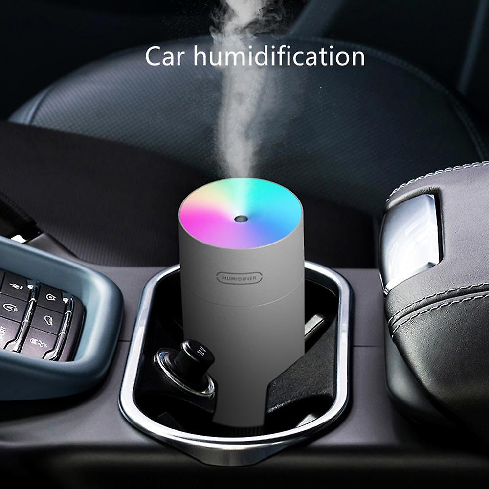 Mini Humidifier Bedroom Office Living Room Portable Low Noise Diffuser Atmosphere Light Mist Sprayer