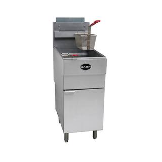 SABA 16 in. 45 lb. Capacity Natural Gas Commercial Fryer GF45-N