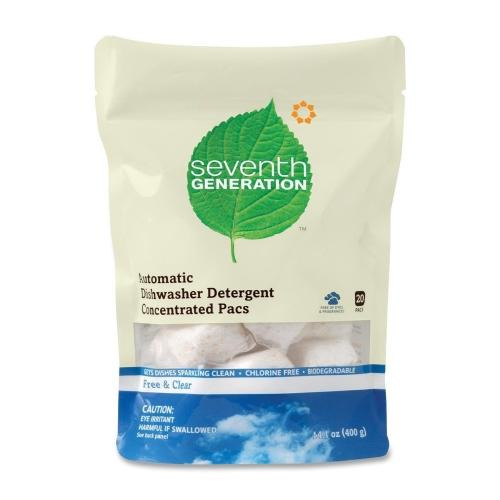 Seventh Generation Natural Dishwashing Detergent 20Pack  SEV22818