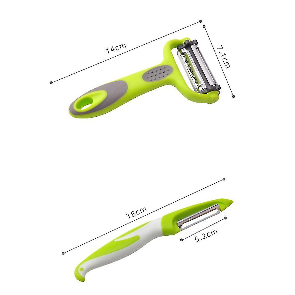 Potato Peelers For Kitchen， Vegetable Peeler Peeler 3 In 1， Make Veggie Salad， Y And I Shape Apple Veggie Peeler