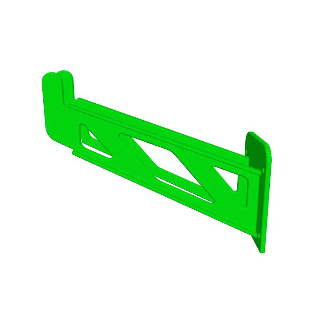 Green Touch Large Ten Hand Tool Rack For Enclosed Trailer