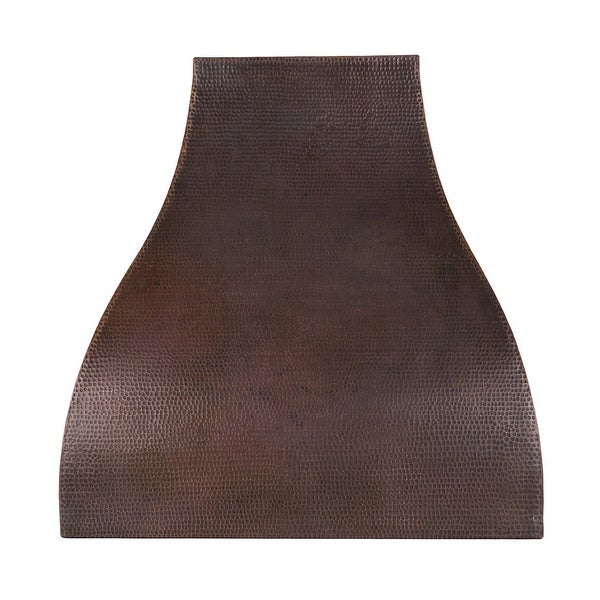 36 Inch 735 CFM Hammered Copper Wall Mounted Campana Range Hood with Screen Filters (HV-CAMPANA36-C2036BP)