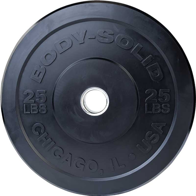 Body-Solid Chicago Extreme Bumper Plates Set