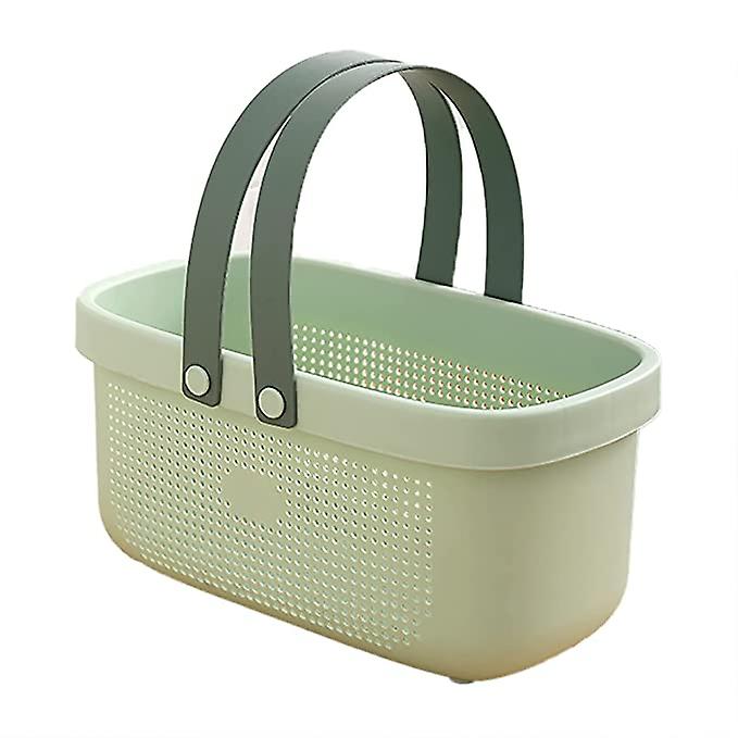 Tote Bag Plastic Storage Basket-green