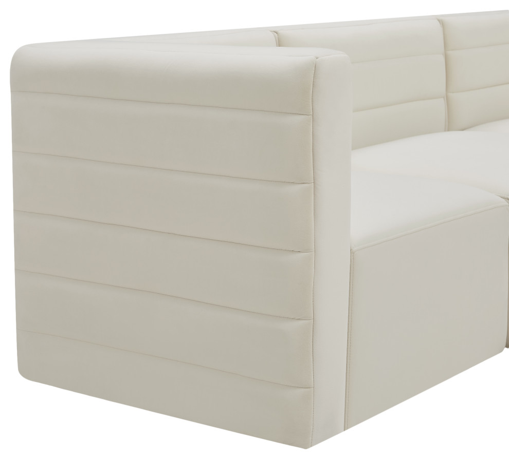 Quincy Modular Sectional   Transitional   Sectional Sofas   by Meridian Furniture  Houzz