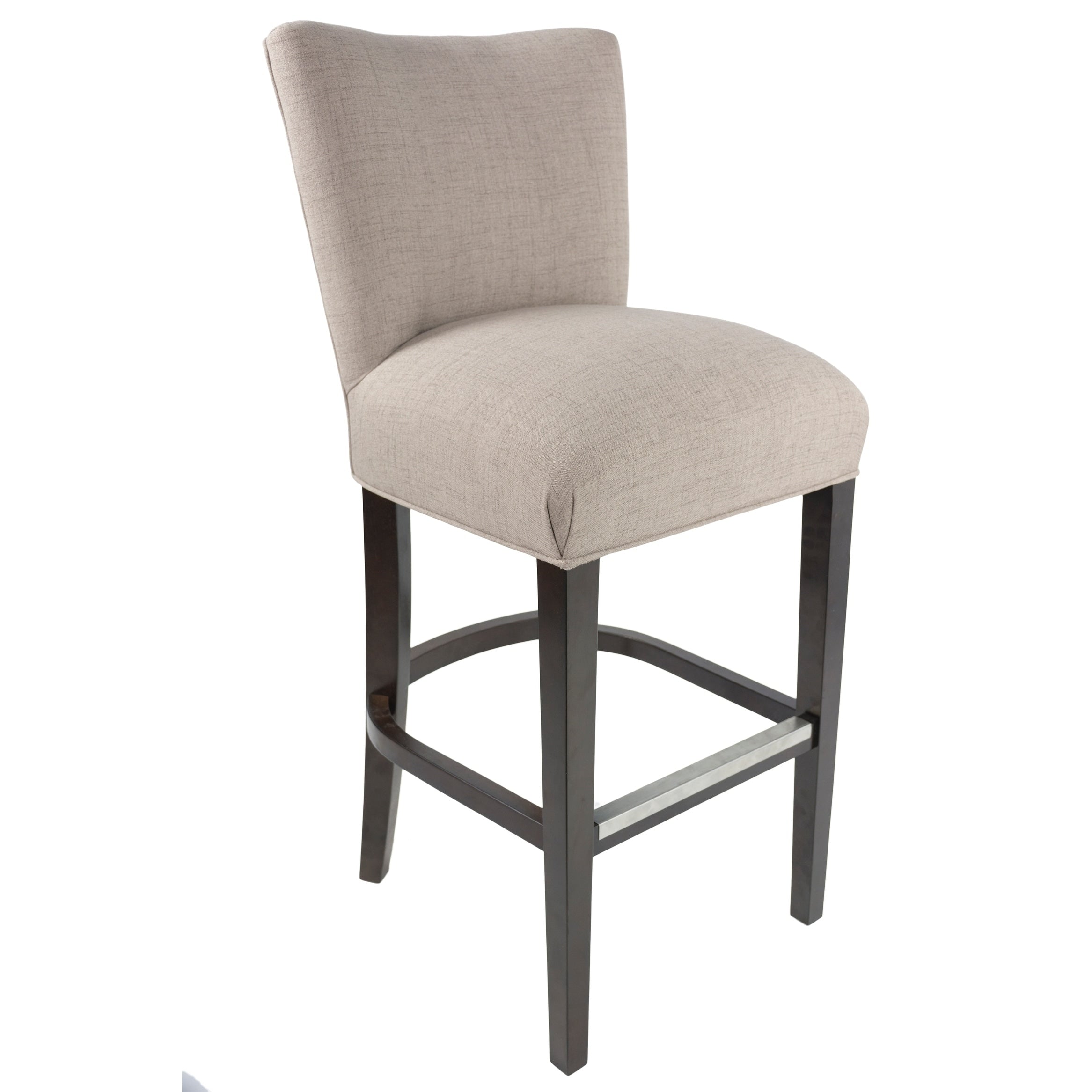 Sole Designs Savannah 30 Inch Contemporary Light Brown Upholstered Barstool