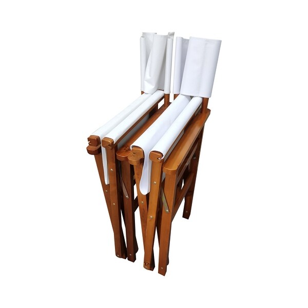 2pcs WoodandCanvas Folding Chair Director Chair - Overstock - 35761237