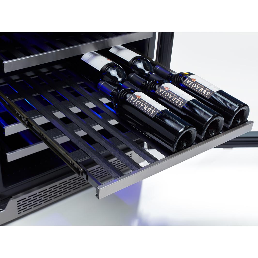 Zephyr 148-Bottle Presrv? Wine Cooler with Single Zone PRW24F01BG