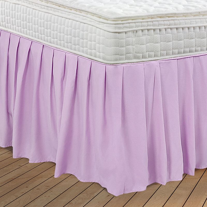 Polyester Bed Skirts 16 Drop Ruffled Brushed Soft Platform Full 54 x 75