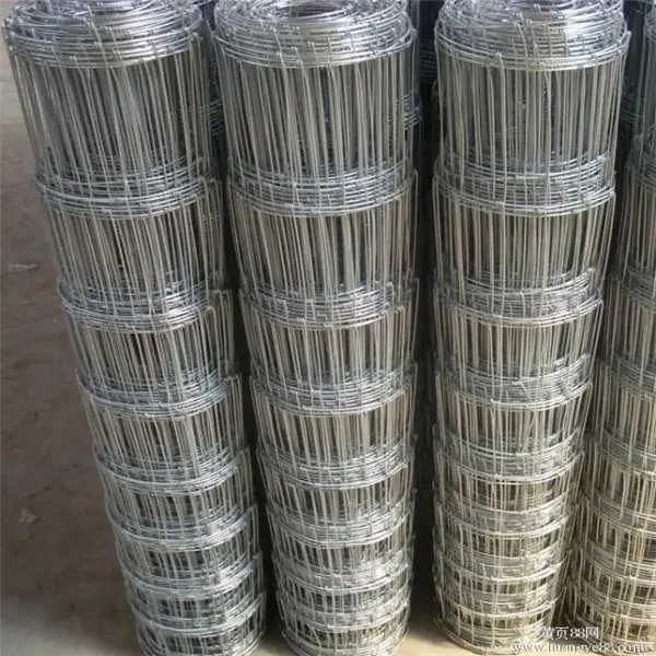 2022 hot sale knot type deer fence tight lock mesh fence galvanized grassland fence