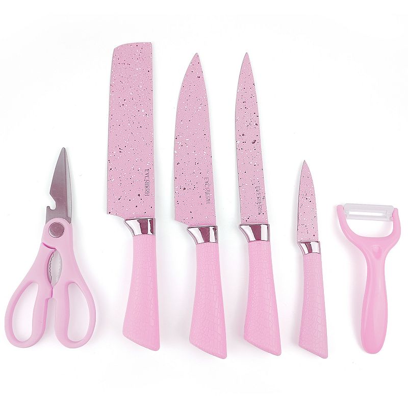 6 Piece High Carbon Stainless Steel Assorted Knife Set