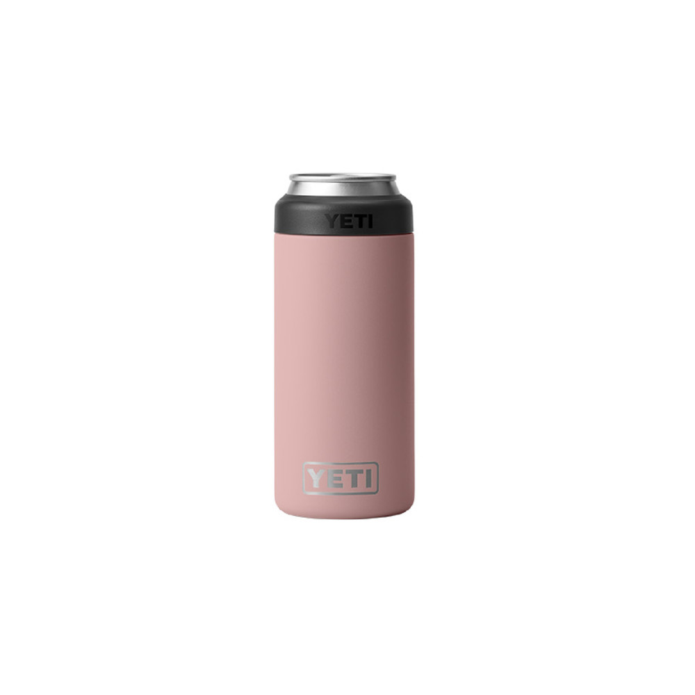 Yeti Sandstone Pink Rambler 12oz Colster Slim Can Insulator