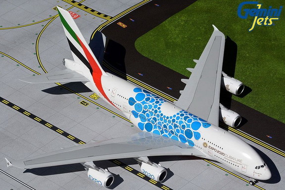 Gemini200 Emirates A380 1/200 Reg A6 Eot Expo 2020...