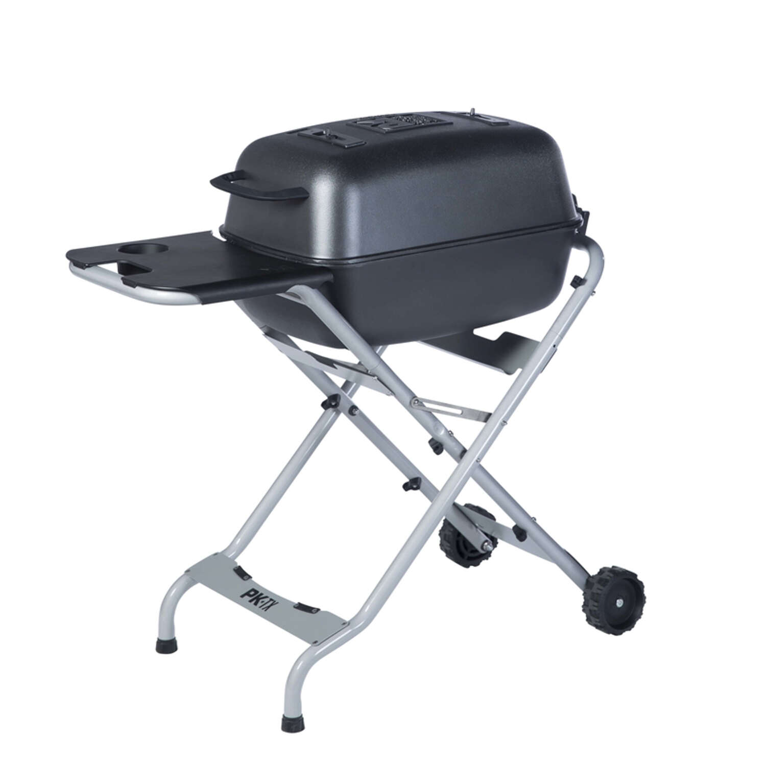 PK Grills 22 in. PK-TX Charcoal Grill and Smoker Graphite