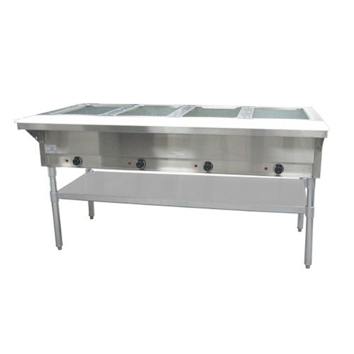 Value Series ST-240/4 Electric Steam Table， 4 Wells