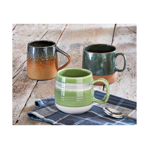 Tagltd Deep Woods Reactive Glaze Mug 16 Oz