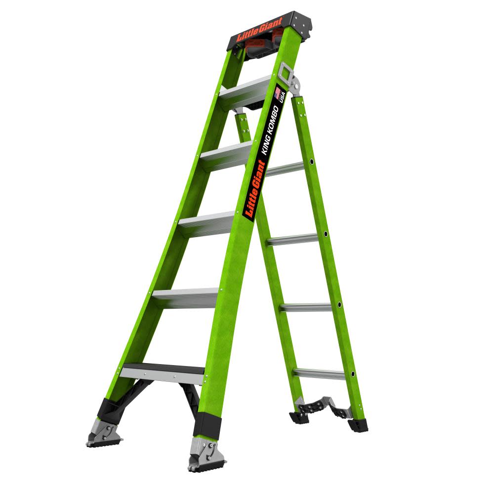 Little Giant KING KOMBO Ladder Technical 6' ANSI Type IAA 375 lb