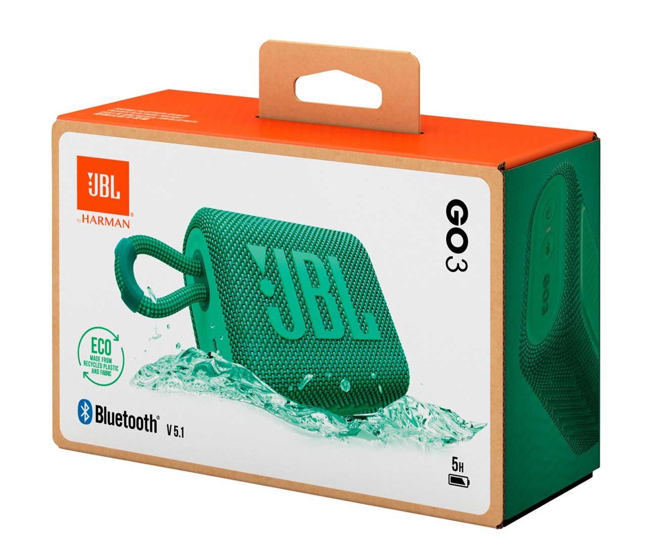  GO 3 Eco Green Portable Bluetooth Speaker