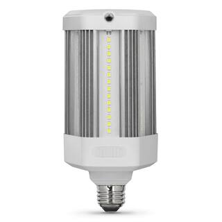 Feit Electric 300W Equivalent Corn Cob Motion Activated  Dusk To Dawn High Lumen HID Utility LED Light Bulb Daylight 5000K (1-Bulb) C50005KDDMMLEDHDRP