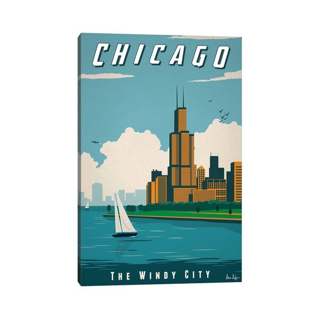 Chicago By Ideastorm Studios Unframed Wall Canvas Icanvas