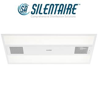 SILENTAIRE 2 ft. x 4 ft. Plasma Air Disinfection Integrated LED Panel Light Adjustable Color Temperatures 6250 Lumens 559041110