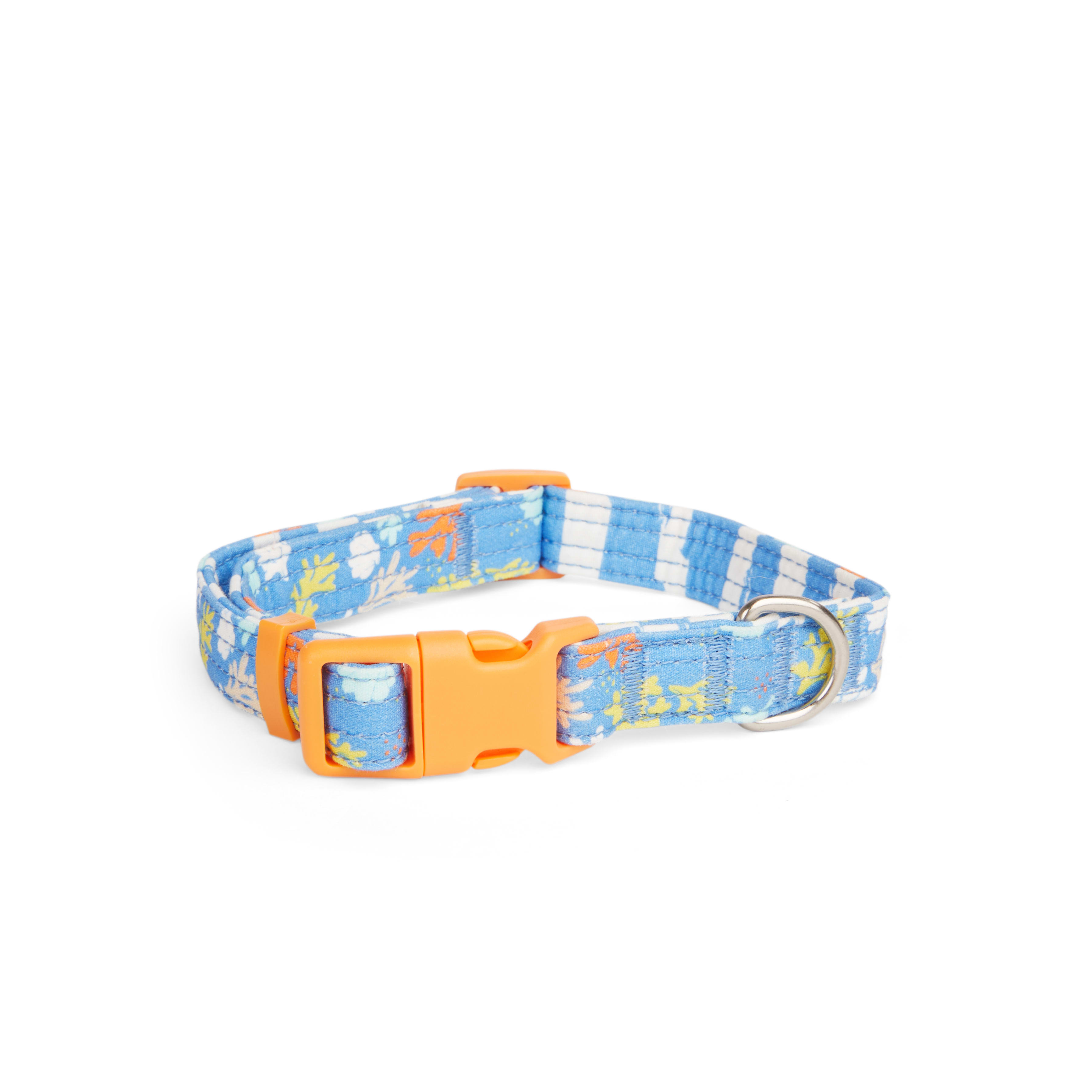 YOULY Nautical Coral Dog Collar， Small