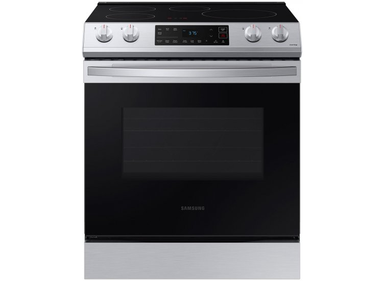  6.3 Cu. Ft. Fingerprint Resistant Stainless Steel Front Control Slide-In Induction Range