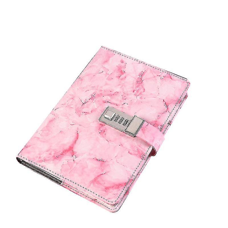 Marble Diary With Lock Secret A5 Journal With Lock And Cute Notebooks