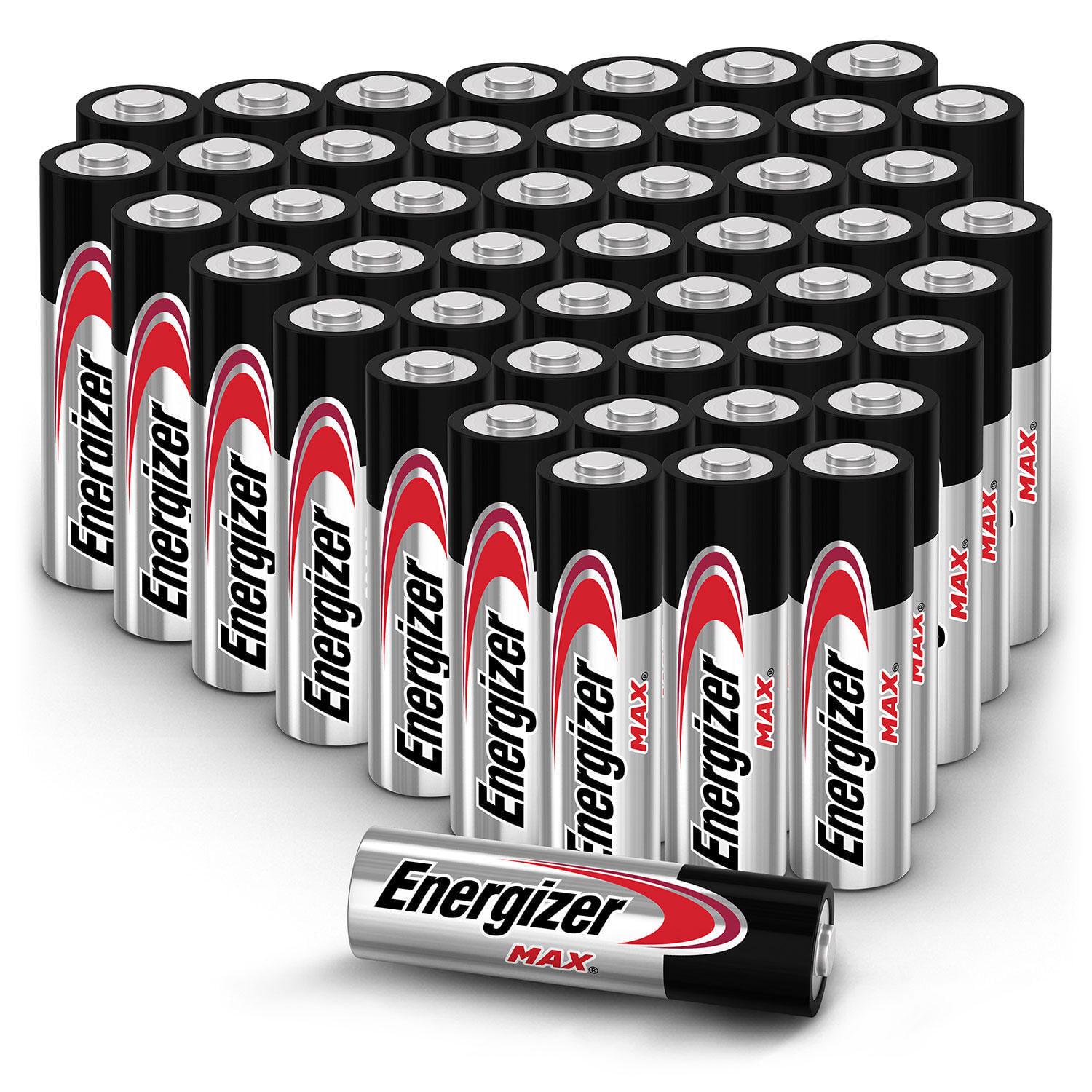 Energizer MAX AA Batteries (48 Pack) Double A Alkaline Batteries  Crowdfused