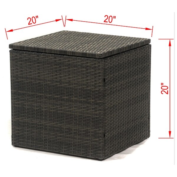 Jackson Outdoor Woven Storage Cube