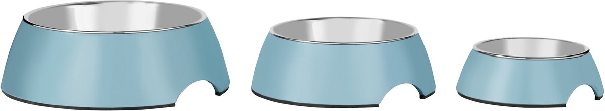 Frisco Coral Design Stainless Steel Dog and Cat Bowl