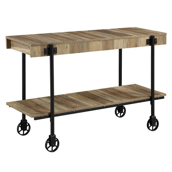 Hyssop Industrial 47-in Console Table by Furniture of America