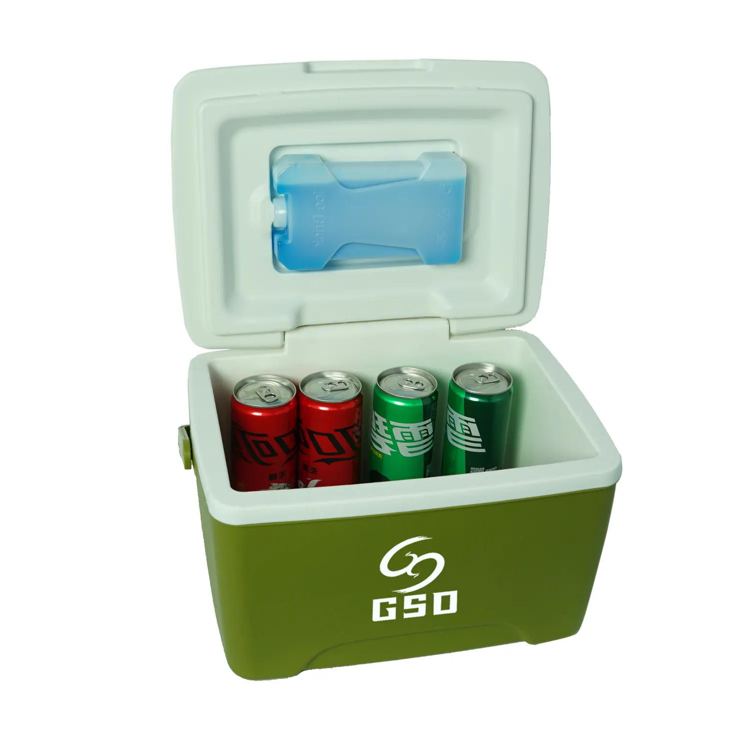 Outdoor Camping Insulated Cooler Box 8L Beverage American Style Plastic Ice Cooler Box for Hiking Fishing Cooler Lunch  Box