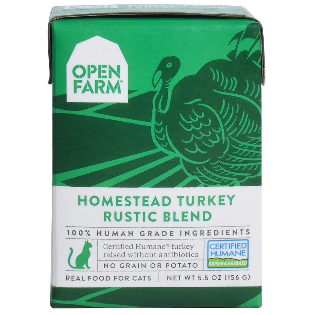 Open Farm Rustic Blend Homestead Turkey Canned Cat Food - 5.5oz