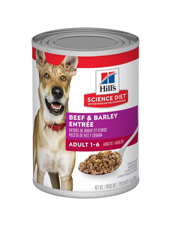 Hill's Science Diet Adult Beef and Barley Entree for Dogs