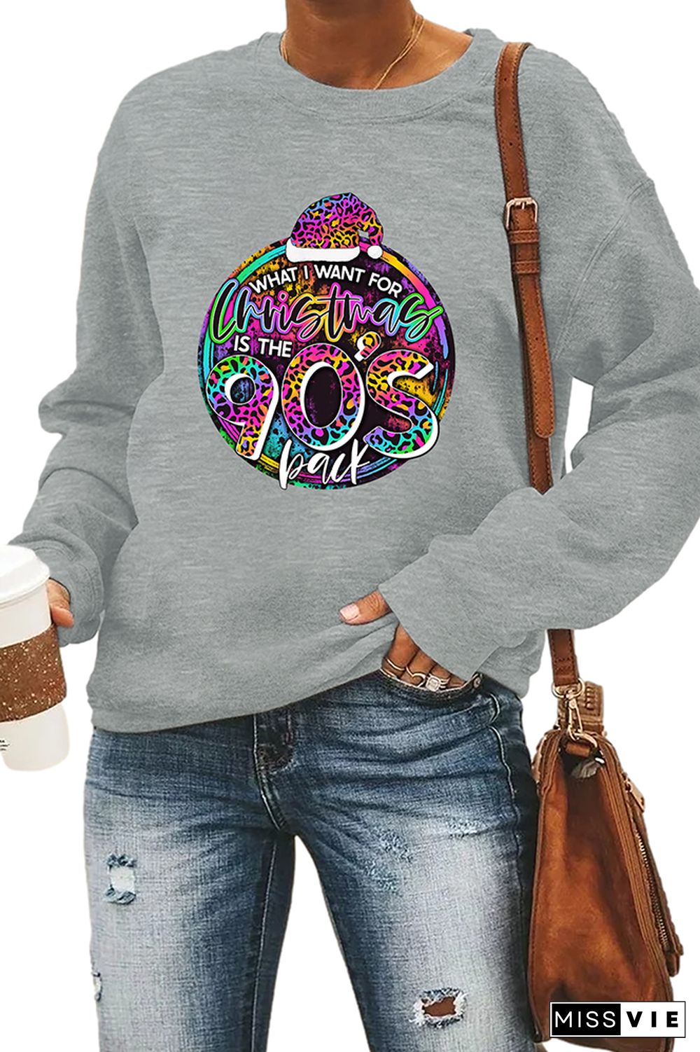 What I Want For Christmas Is The 90's Back Sweatshirt Wholesale