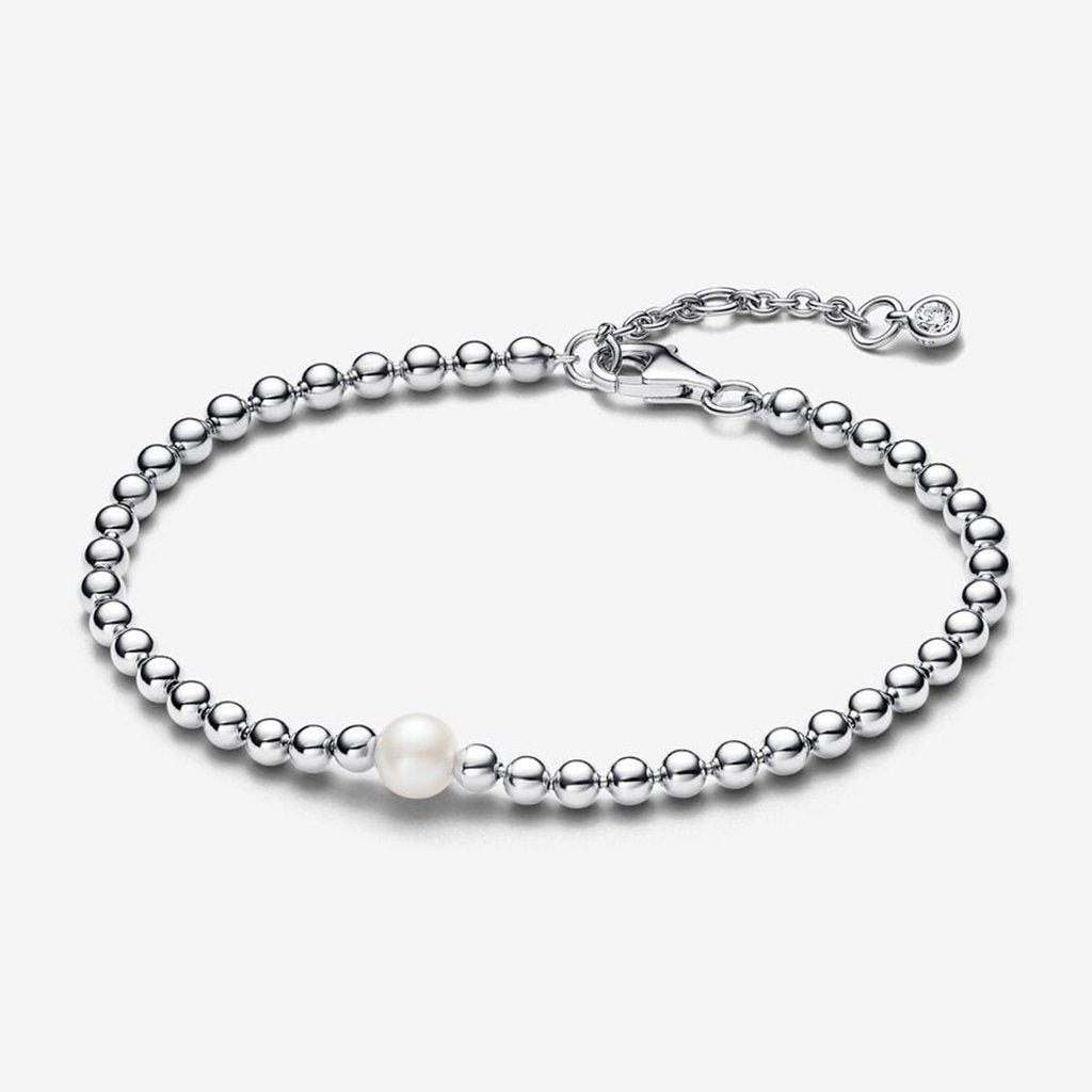 PANDORA  Treated Freshwater Cultured Pearl & Beads Bracelet - Sterling Silver