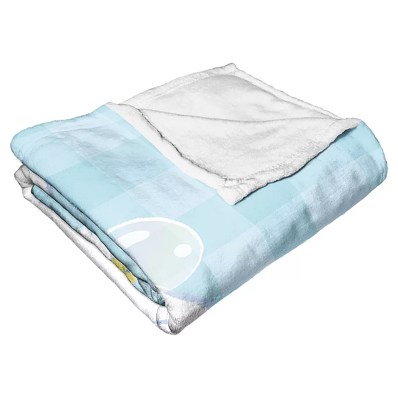 Sanrio Cinnamoroll Daisy Blues Silky Touch Throw Blanket