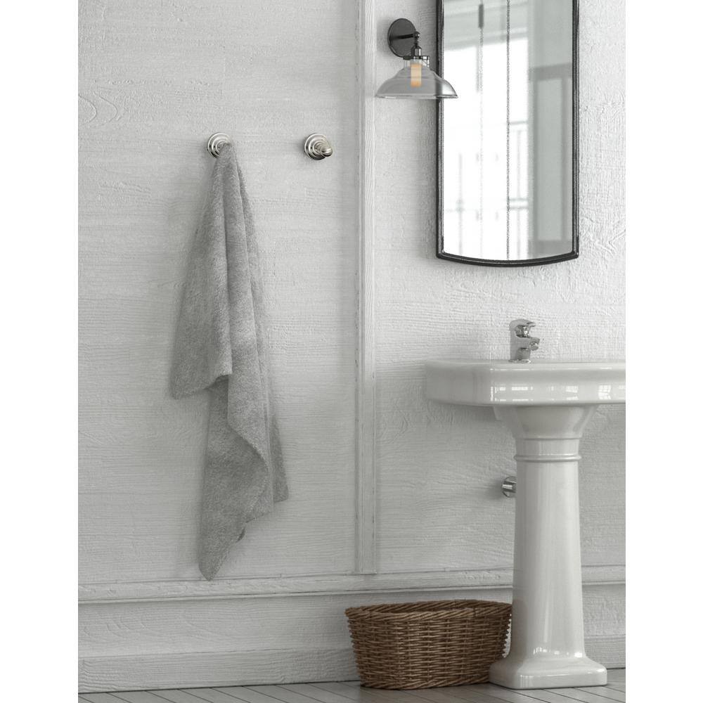 Design House Calisto Single Robe Hook in Satin Nickel 538389