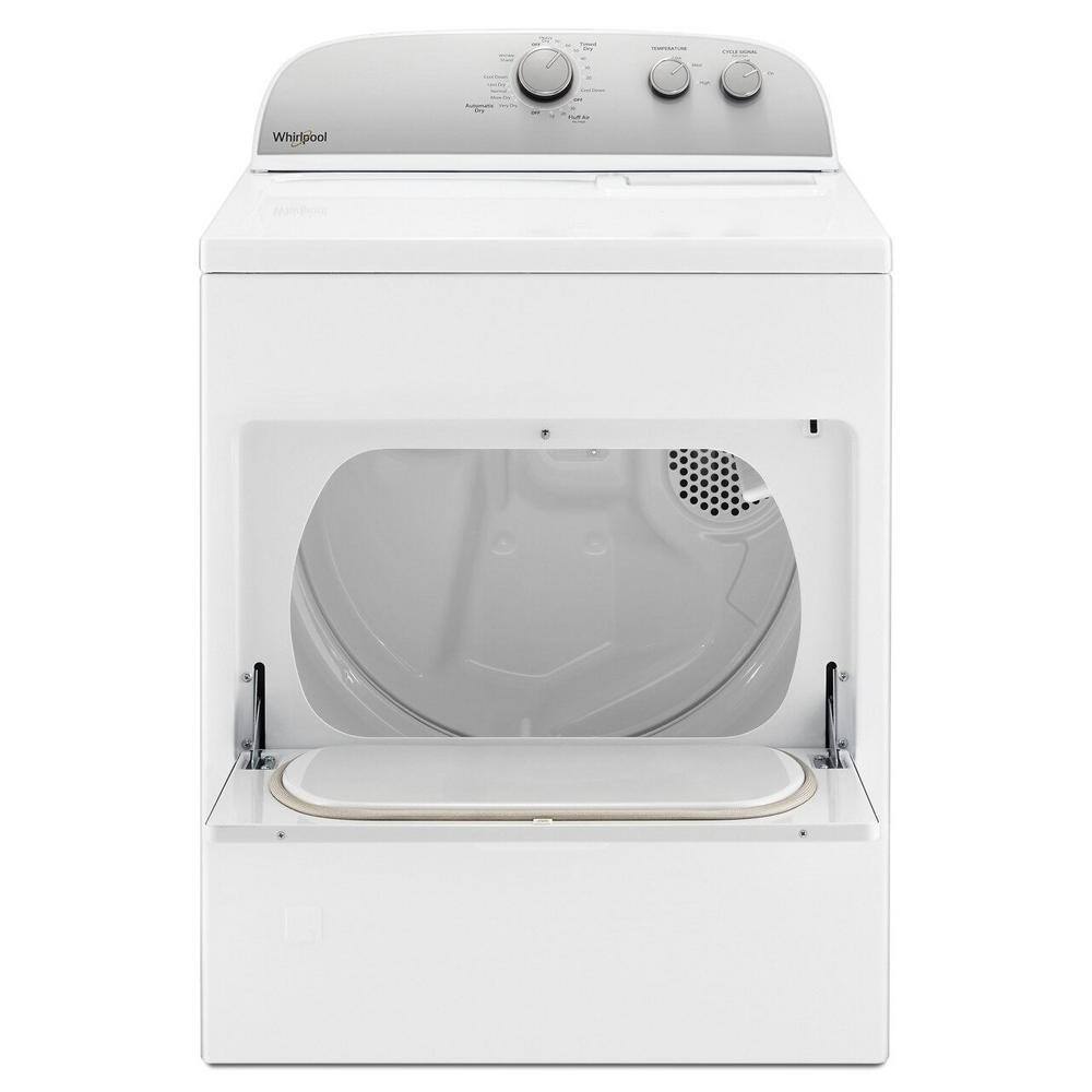 Whirlpool 7.0 cu. ft. 120-Volt White Gas Vented Dryer with AUTODRY Drying System WGD4950HW