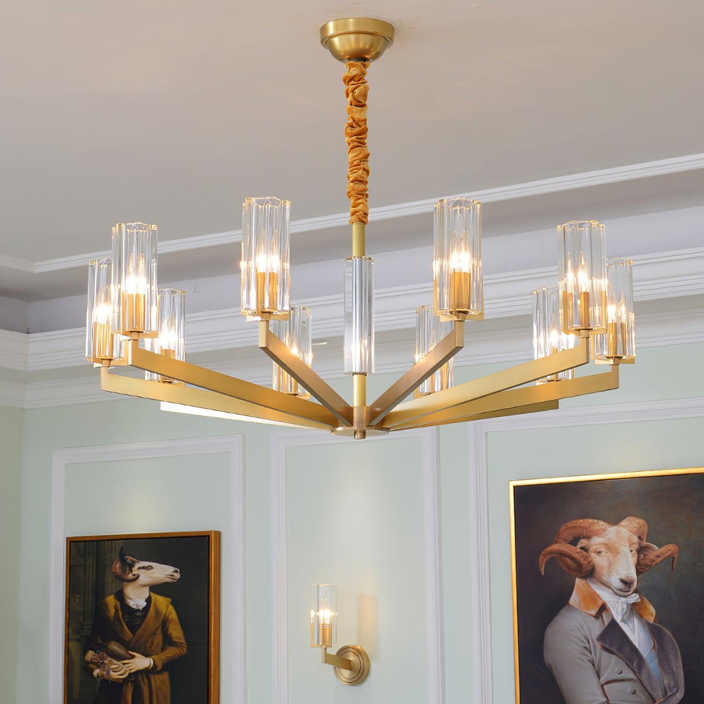 Kayla Brass Chandelier