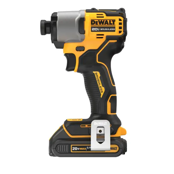 DEWALT 20V MAX* 1/4 Brushless Cordless Impact Driver Kit