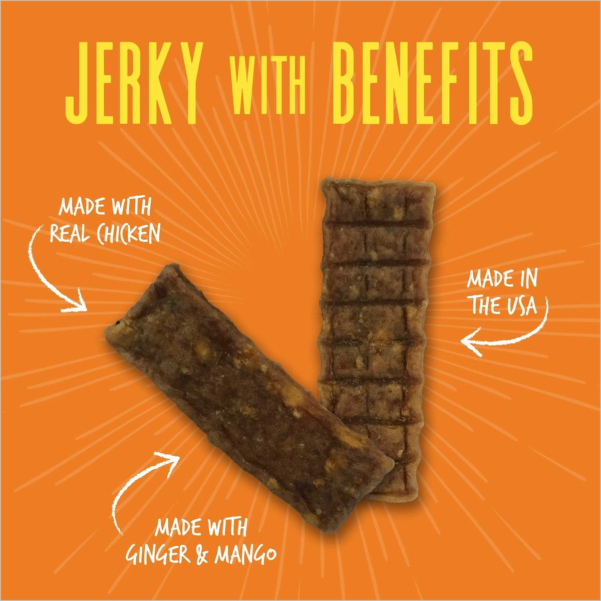 Dogswell Vitality Chicken and Mango Jerky Dog Treats