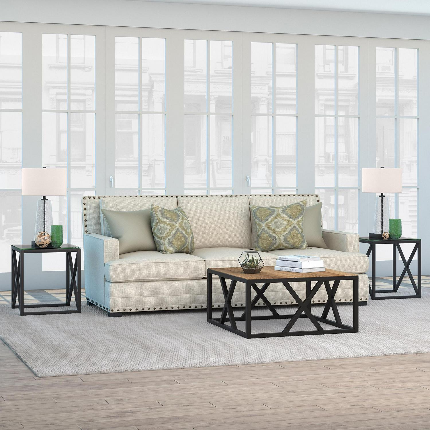 EvelynampZoe Modern Square Coffee Table  Crowdfused